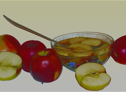 Kompot z jabłek z Radziwiłłowa
