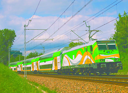 lokomotywa TraxxP160DC do uruchamiania pociągów w systemie push-pull