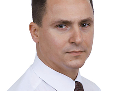Piotr Orzechowski, wójt gminy Strachówka, zdjęcie portretowe