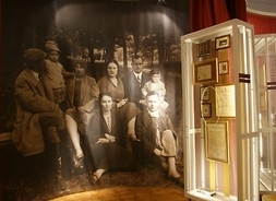 Jedna z sal w Muzeum Gombrowicza we Wsoli