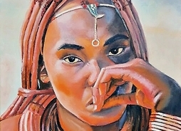 portret czarnoskórej kobiety