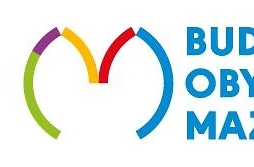 Logotyp BOM, pierwsze litery nazwy projektu i pełen napis