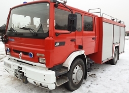 strażacki wóz bojowy, kóy otrzymała OSP Podłęż