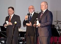 Marszałek Adam Struzik, prof. Jan Szmidt i prezydent Płocka Andrzej Nowakowski