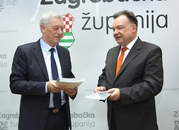 przedstawiciele delegacji w Żupanii Zagrzebskiej