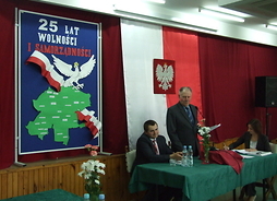 Przemówienia na uroczystości w Łochowie