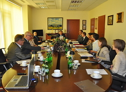 Spotkanie w Urzędzie Marszałkowskim Województwa Mazowieckiego na temat sądownictwa arbitrażowego