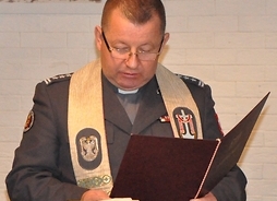 Wspólną modlitwę poprowadził ks. płk dr Jan Domian