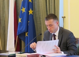 Przewodniczący sejmiku Ludwik Rakowski