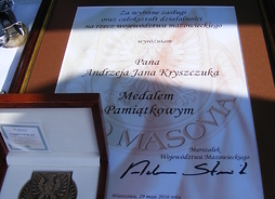 Medal pamiątkowy "Pro Masovia"