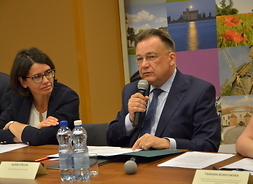 Minister Anna Streżyńska i marszałek Adam STruzik