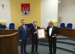 Dyplom uznania dla Izby Wytrzeźwień w Płocku