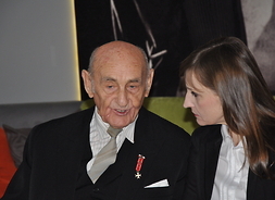 rozmawiają płk Józef Koleśnicki i Monika Kalinowska