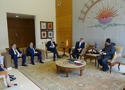 rozmowy międzynarodowe z udziałem marszałków, premiera i przedstawiciela Indii