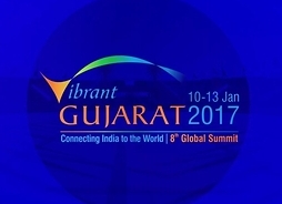 Grafika szczytu Vibrant Gujarat Global Summit 2017