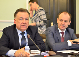 Marszałek Adam Struzik na posiedzeniu w Sejmie