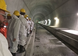 Tunel bazowy AlpTransit Ceneri, fot. archiwum UMWM