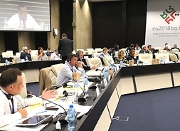 sala konferencyjna, Bułgaria, członkowie Prezydium Komitetu Regionów