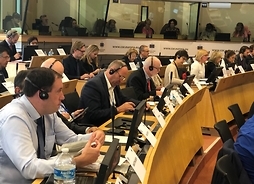 Bruksela, sala plenarna, posiedzenie Komisji Polityki Spójności Terytorialnej i Budżetu UE