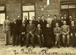 zdjęcie Towarzystwo Rzemieślników Chrześcijańskich w Przysusze 1938 r. Fot. arch. Muzeum im. Oskara Kolberga w Przysusze