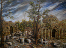 „Monastyr w Dafni” - obraz Bożeny Olak