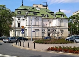 Widok pałacu Przebendowskich/Radziwiłłów