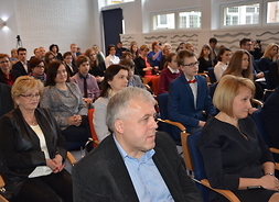 Stypendyści licznie zgromadzili się w Mazowieckim Samorządowym Centrum Doskonalenia Nauczycieli w Warszawie