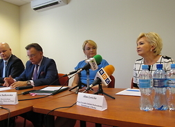 Konferencja prasowa w Płocku w związku z podpisaniem pierwszych umów w ramach RPO WM 2014-2020