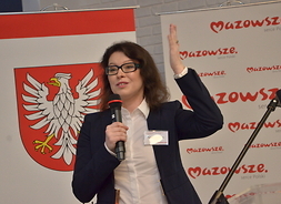 Przemawia Agnieszka Madej