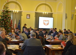 Radni Województwa Mazowieckiego podczas sesji sejmiku
