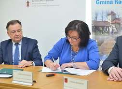 Podpisanie umowy z gminą Radziejowice