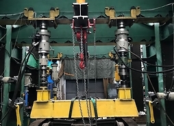 Jedna z maszyn w Instytucie Kolejnictwa