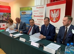podpisanie umów powiat mławski