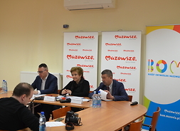 konferencja prasowa Budżet Obywatelski Mazowsza