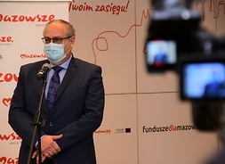 Jarosław Rosłon ze szpitala międzyleskiego przemawia
